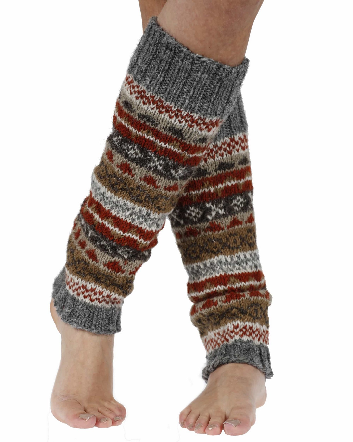 Cromerty Grey Leg Warmers